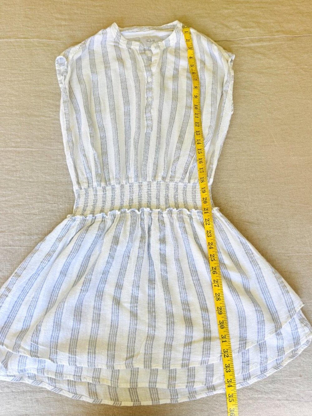 Rails Tara Dress in Echo Blue Stripe - Medium - Picture 6 of 10